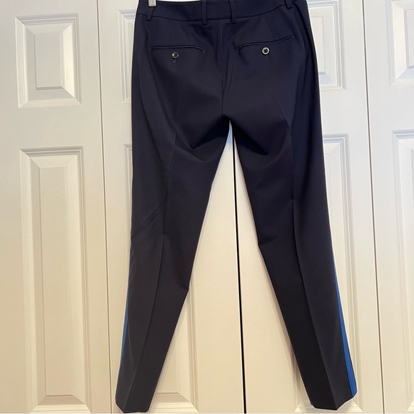 Vince navy trousers, bright blue side stripe. Size S. Perf condition, Never Worn - Picture 5 of 9